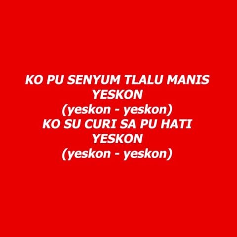 Lirik Lagu GunZ - Yeskon