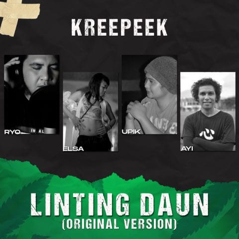 Lirik Lagu Kreepeek - Linting Daun