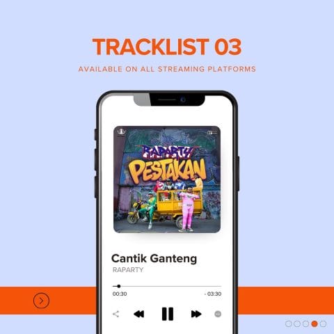 Lirik Lagu Raparty - Cantik Ganteng