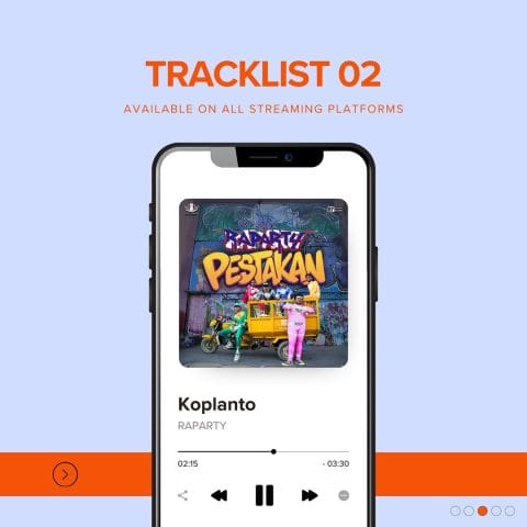 Lirik Lagu Raparty - Koplanto