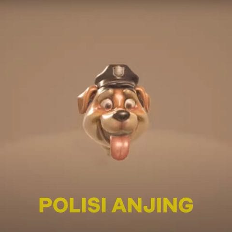 Lirik Lagu Rand Slam - Polisi Anjing