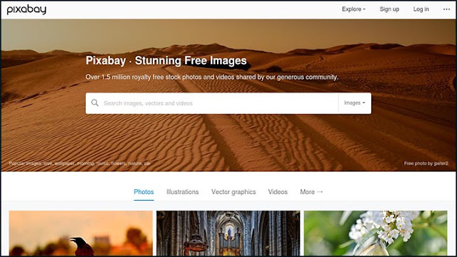 Situs Gambar Gratis Pixabay