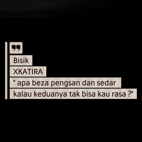 Lirik Lagu Xkatira - Bisik