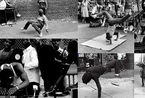 Sejarah Breakdance, Tari yang Mengiringi Hip Hop