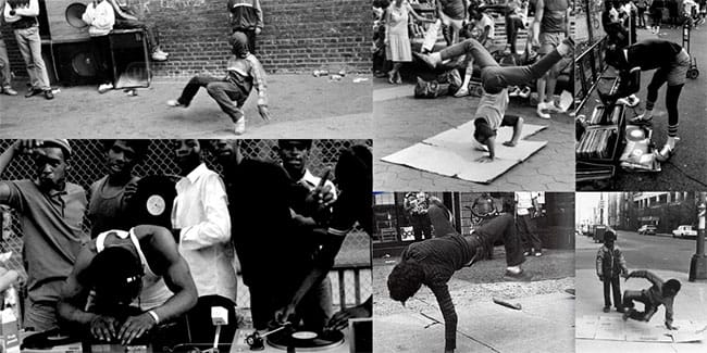 Sejarah Breakdance, Tari yang Mengiringi Hip Hop