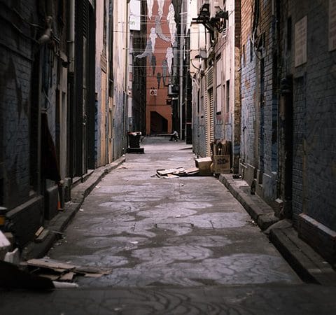 Pemandangan kota dalam street photography