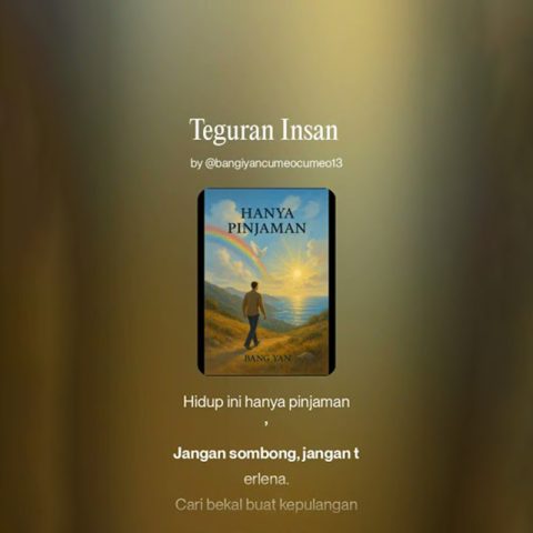 Lirik Lagu Bang Yan - Teguran Insan