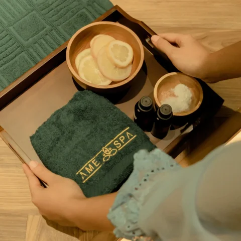 Best Spa Bali AME Spa dengan perawatan relaksasi menggunakan bahan alami