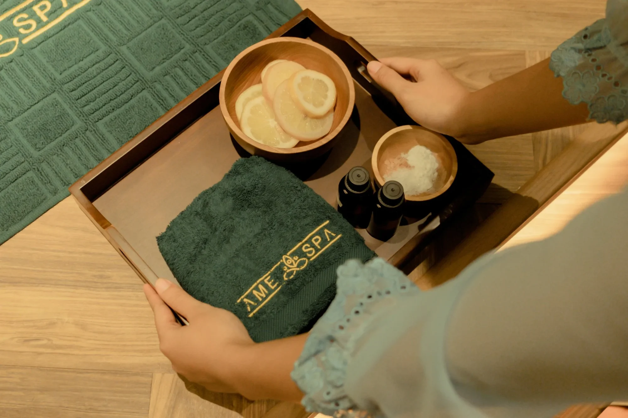 Best Spa Bali AME Spa dengan perawatan relaksasi menggunakan bahan alami