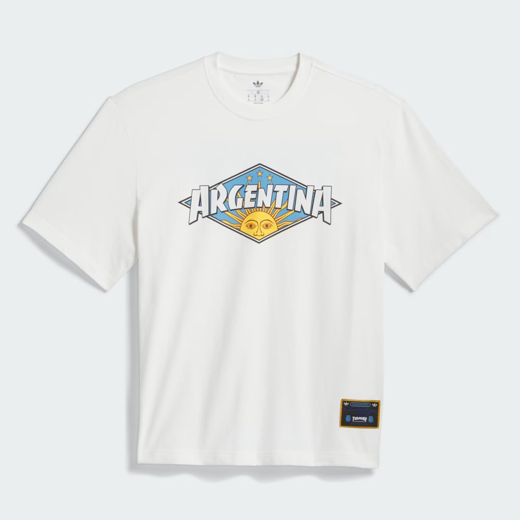 Argentina x Thrasher T-Shirt Core White