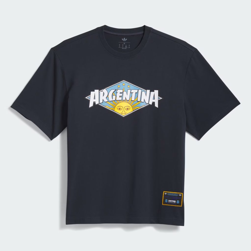 Argentina x Thrasher T-Shirt Night Navy